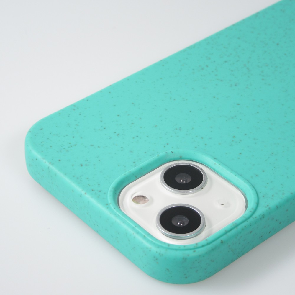 Hülle iPhone 14 Plus - Bioka Biologisch Abbaubar Eco-Friendly Kompostierbar - Türkis