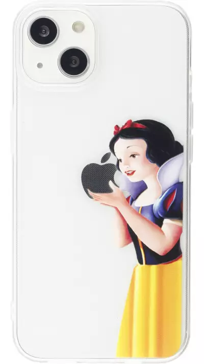 iPhone 16e Case Hülle - Gummi cartoon Schneewittchen