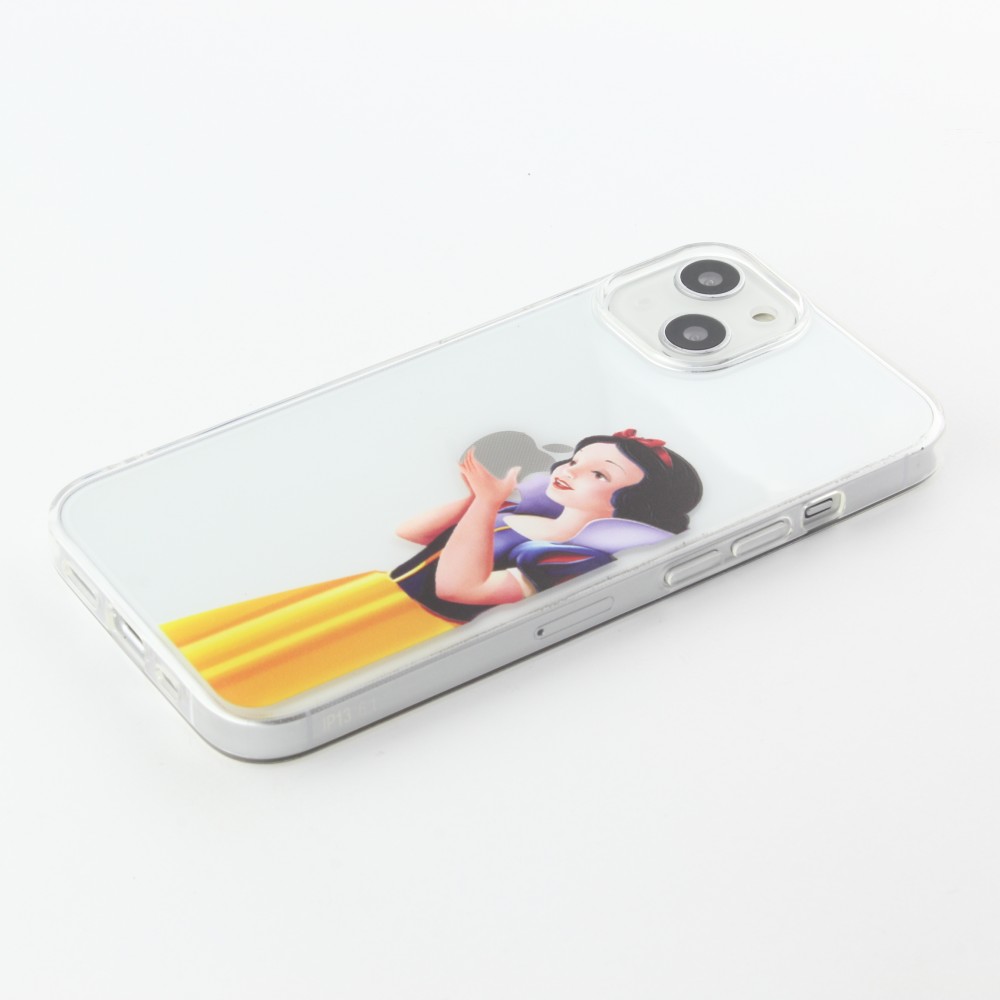 iPhone 14 Case Hülle - Gummi cartoon Schneewittchen