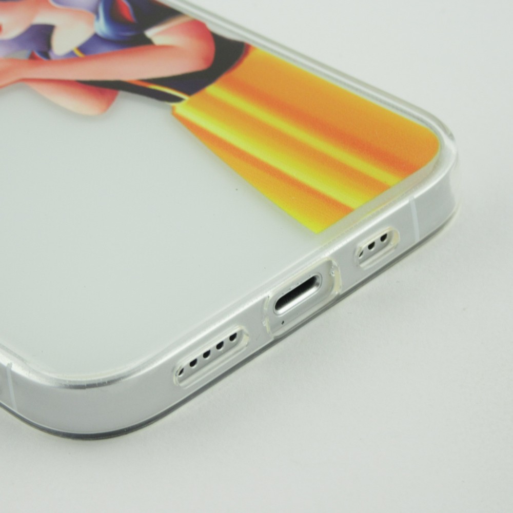 iPhone 14 Case Hülle - Gummi cartoon Schneewittchen