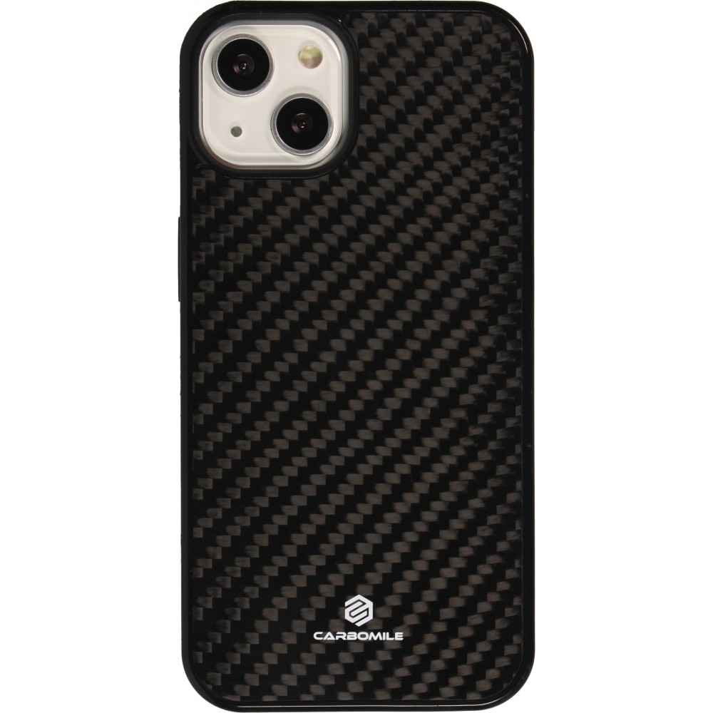 iPhone 16 Plus Case Hülle - Carbomile Carbon Fiber (Kompatibel mit MagSafe)