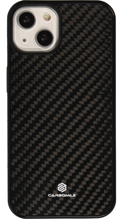 iPhone 14 Max Case Hülle - Carbomile Carbon Fiber (Kompatibel mit MagSafe)