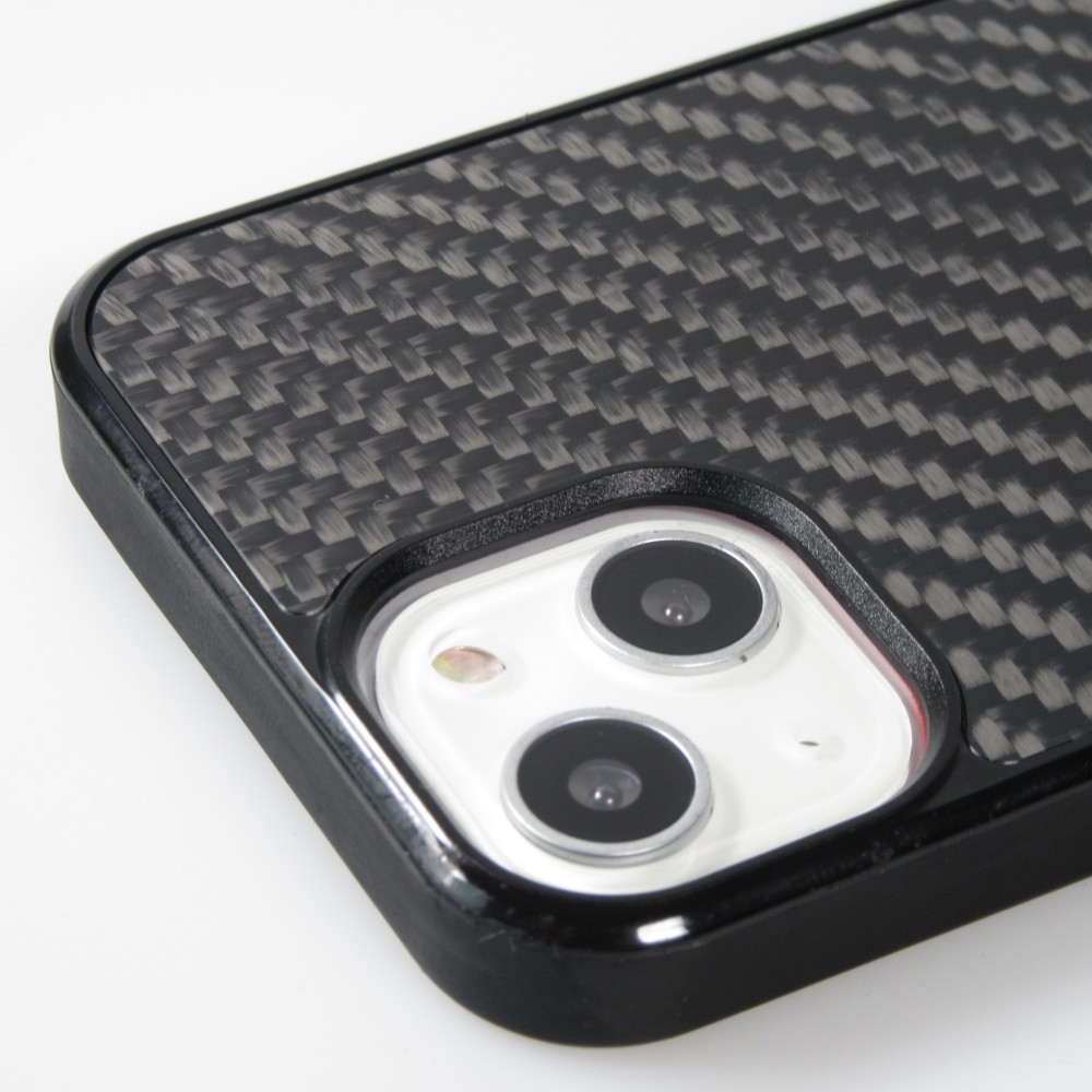 iPhone 16 Plus Case Hülle - Carbomile Carbon Fiber (Kompatibel mit MagSafe)