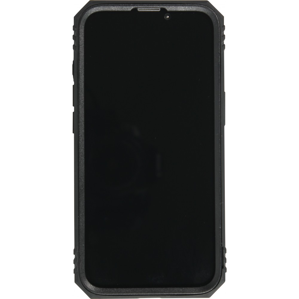 iPhone 15 Pro Max Case Hülle - Full Body Armor Military-Grade - Schwarz