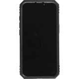 iPhone 15 Pro Case Hülle - Full Body Armor Military-Grade - Schwarz