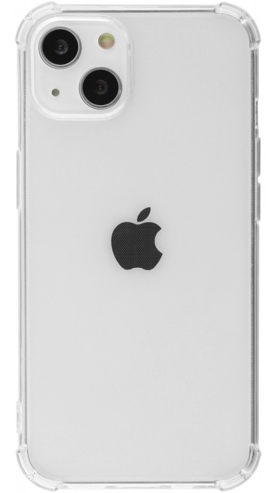 iPhone 15 Plus Case Hülle - Gummi Transparent Gel Bumper mit extra Schutz für Ecken Antischock