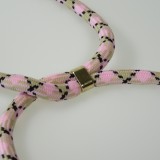 iPhone 13 Pro Case Hülle - Bio Eco-Friendly Vegan mit Handykette Necklace - Rosa