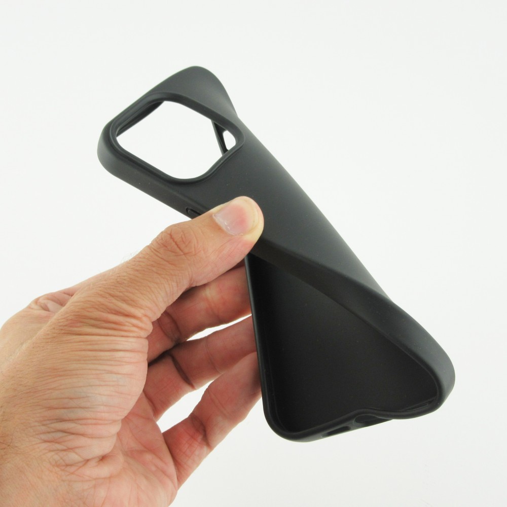 Hülle iPhone 15 Pro Max - Bio Eco-Friendly biologisch Kompostierbar ökologisch - Schwarz