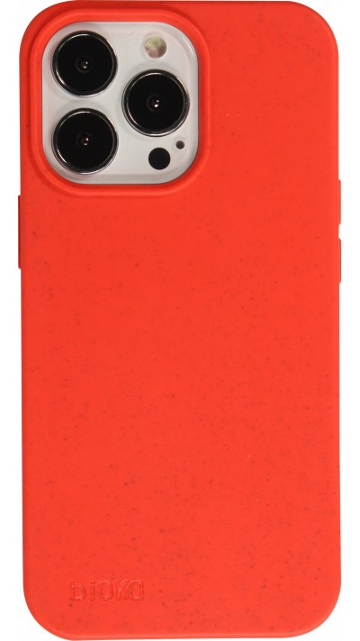 iPhone 13 Pro Max Case Hülle - Bioka Biologisch Abbaubar Eco-Friendly Kompostierbar - Rot