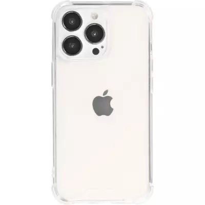 iPhone 16 Pro Max Case Hülle - Bumper Glass TPU Anti-Schock mit Acryl - Transparent