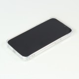 iPhone 15 Pro Max Case Hülle - Bumper Glass TPU Anti-Schock mit Acryl - Transparent