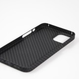 iPhone 16 Pro Max Case Hülle - Carbomile Schutzcase aus echtem Aramid Carbonfaser - Schwarz