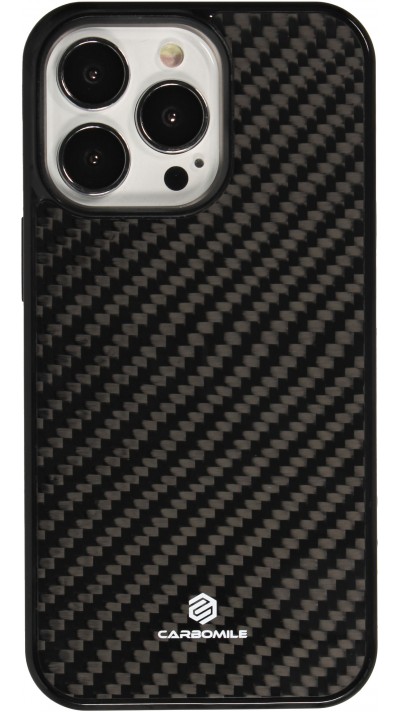 iPhone 14 Pro Max Case Hülle - Carbomile Carbon Fiber (Kompatibel mit MagSafe)