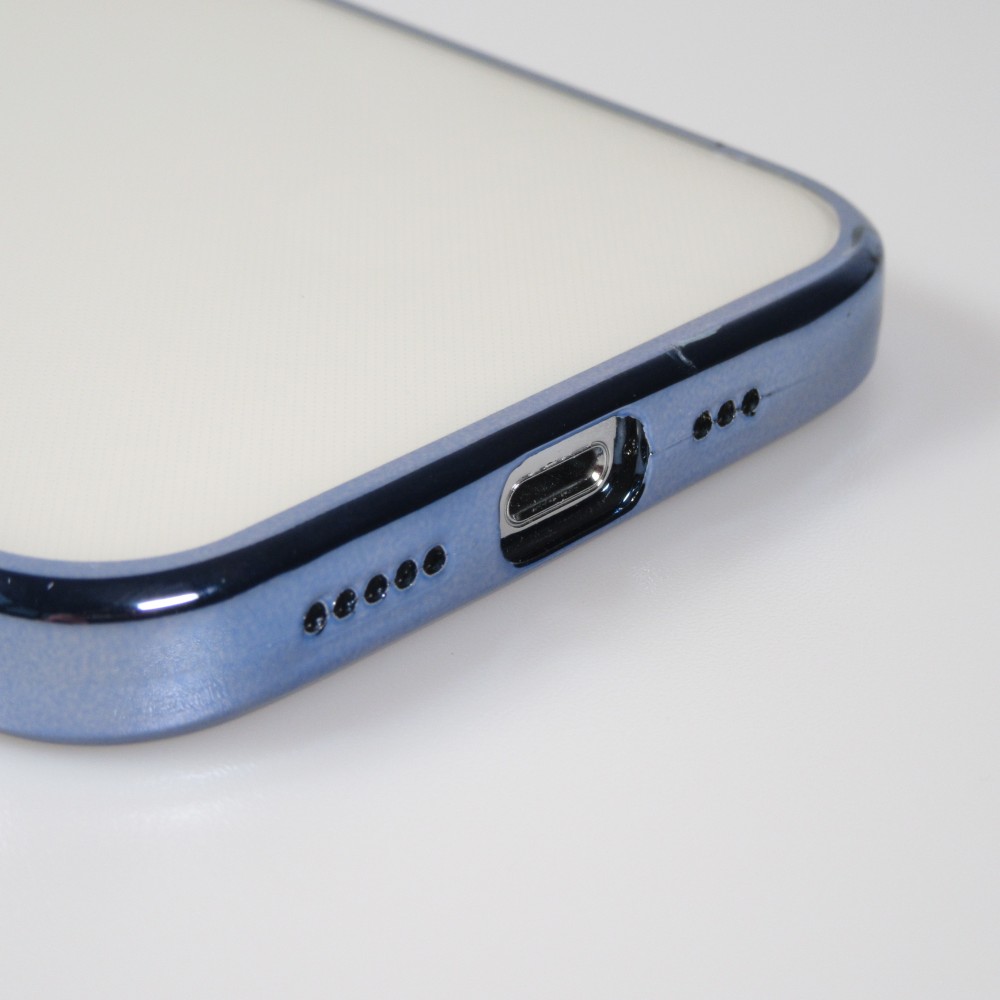 iPhone 13 Pro Case Hülle - Electroplate - Blau