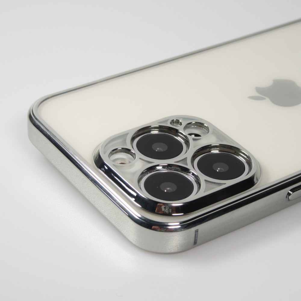 Hülle iPhone 14 Pro - Electroplate - Silber