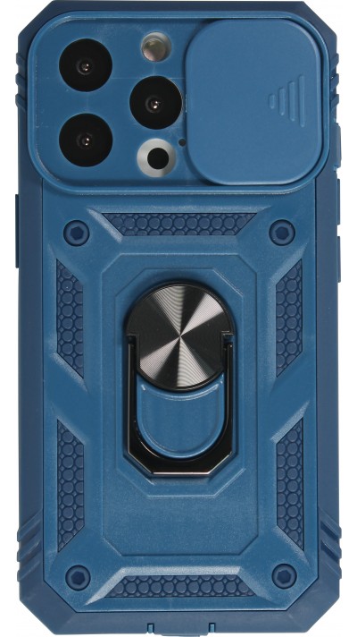 iPhone 13 Pro Max Case Hülle - Full Body Armor Military-Grade - Blau