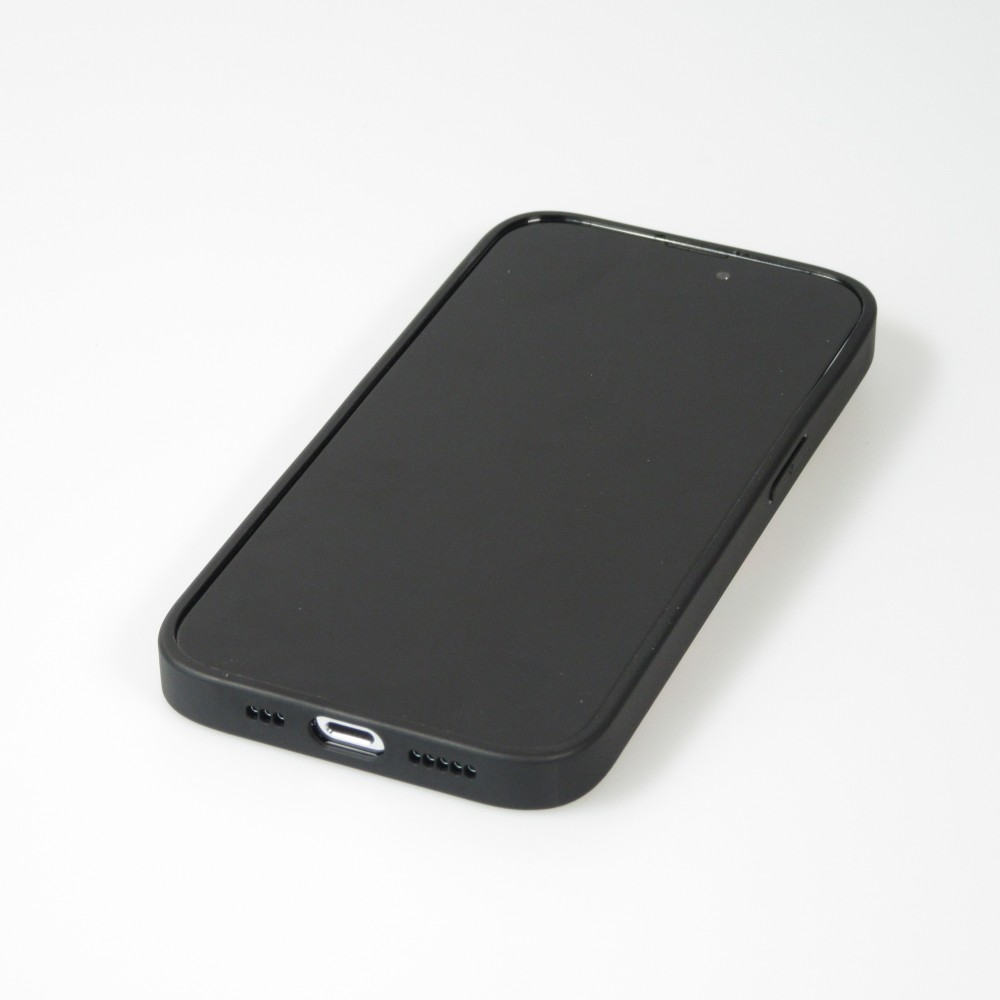 iPhone 14 Pro Case Hülle - Karol G Hot cartoons mit brillanter Oberfläche mit schwarzen Silikon Rändern
