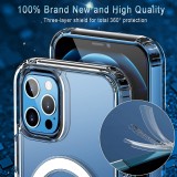 Hülle iPhone 15 Pro Max - MagSafe kompatibel Gummi transparent TPU Silikon