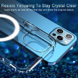 Hülle iPhone 15 Pro Max - MagSafe kompatibel Gummi transparent TPU Silikon