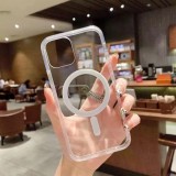Hülle iPhone 15 Pro Max - MagSafe kompatibel Gummi transparent TPU Silikon