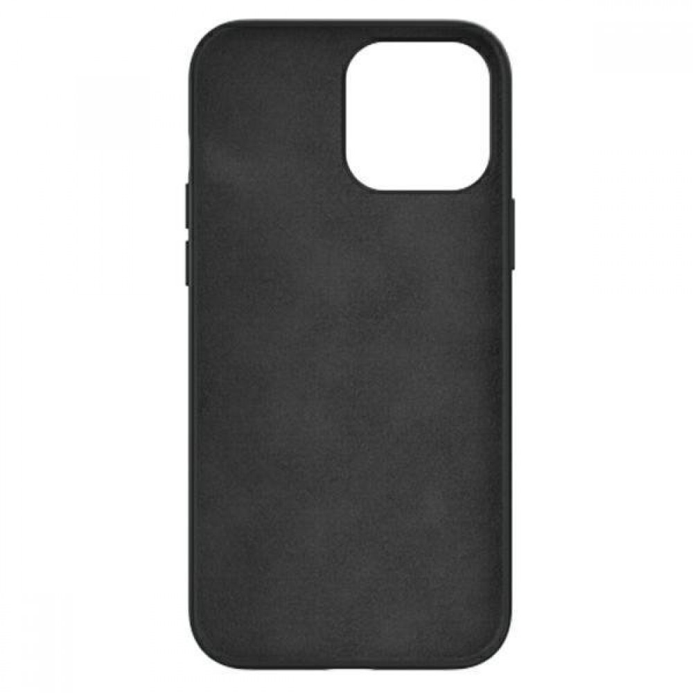 iPhone 13 Pro Max Case Hülle - Adidas Silikon Soft-Touch mit weißem Logoaufdruck - Schwarz