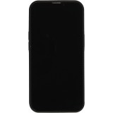 Samsung Galaxy S24 Ultra Case Hülle - Carbomile Alcantara und Carbon mit roten Nähten (MagSafe kompatibel)
