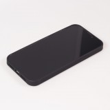 Samsung Galaxy S24 Ultra Case Hülle - Carbomile Alcantara und Carbon mit roten Nähten (MagSafe kompatibel)