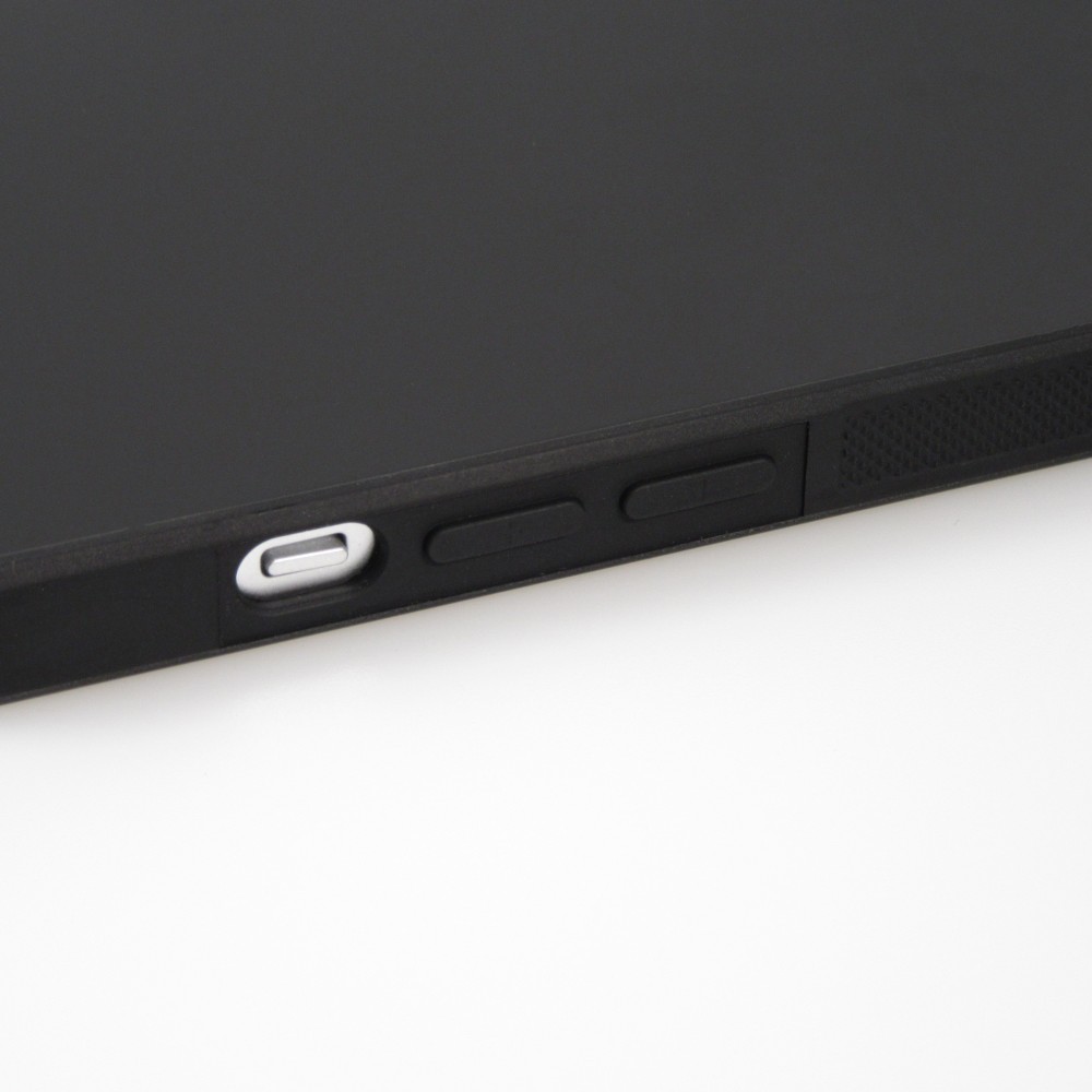 Samsung Galaxy S24 Ultra Case Hülle - Carbomile Alcantara und Carbon mit roten Nähten (MagSafe kompatibel)