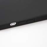 Samsung Galaxy S24 Ultra Case Hülle - Carbomile Alcantara und Carbon mit roten Nähten (MagSafe kompatibel)
