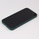 Coque iPhone 15 Pro Max - Silicone Mat - Vert foncé