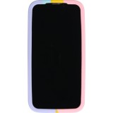 Coque iPhone 13 Pro Max - Silicone jeu éclate bulles anti-stress arc-en-ciel