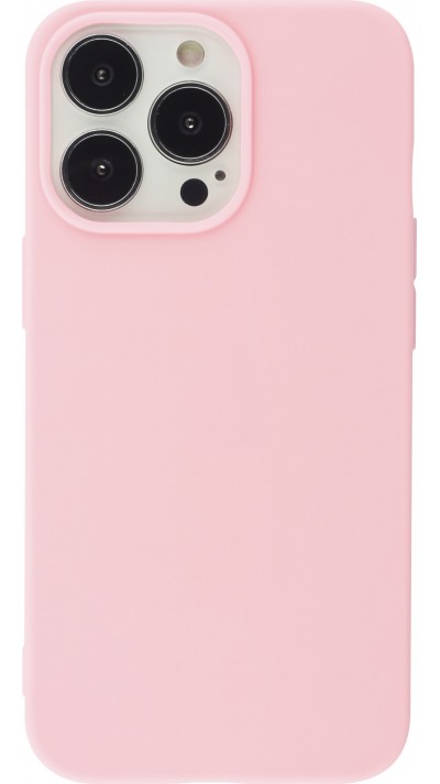 iPhone 13 Pro Case Hülle - Silikon Mat - Rosa