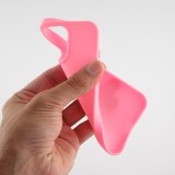 Coque iPhone 15 Pro Max - Silicone Mat - Rose foncé