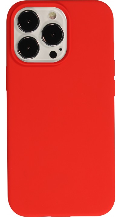 iPhone 15 Pro Case Hülle - Soft Touch - Rot