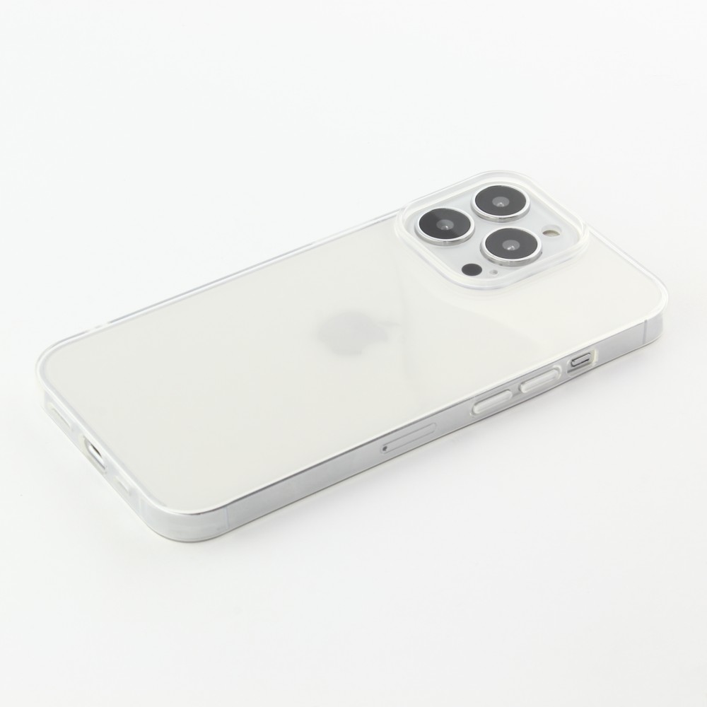 iPhone 16 Case Hülle - Ultra-thin Gummi Transparent 0.8 mm Gel-Silikon Superdünn und flexibel
