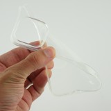 iPhone 16 Case Hülle - Ultra-thin Gummi Transparent 0.8 mm Gel-Silikon Superdünn und flexibel