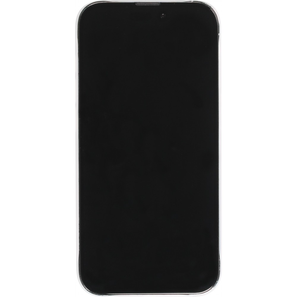 iPhone 16 Pro Case Hülle - Plastik ultra dünn semi-transparent matt - Weiss