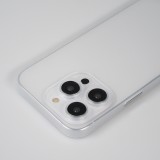 iPhone 16 Pro Case Hülle - Plastik ultra dünn semi-transparent matt - Weiss