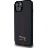 iPhone 13 Case Hülle - Red Bull Racing Carbon Powerbar MagSafe - Schwarz