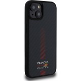 iPhone 13 Case Hülle - Red Bull Racing Carbon Powerbar MagSafe - Schwarz