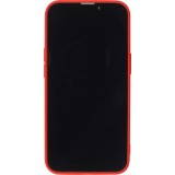 iPhone 15 Plus Case Hülle - Silikon Mat  - Rot
