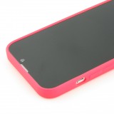 iPhone 15 Plus Case Hülle - Silikon Mat  - Rot