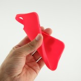 iPhone 15 Plus Case Hülle - Silikon Mat  - Rot