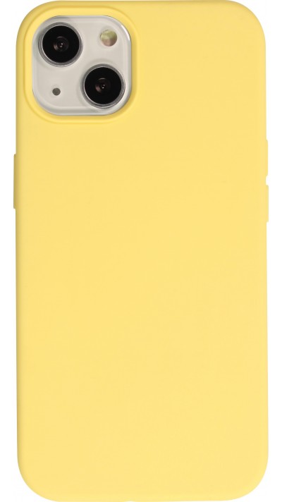 iPhone 15 Plus Case Hülle - Soft Touch - Gelb