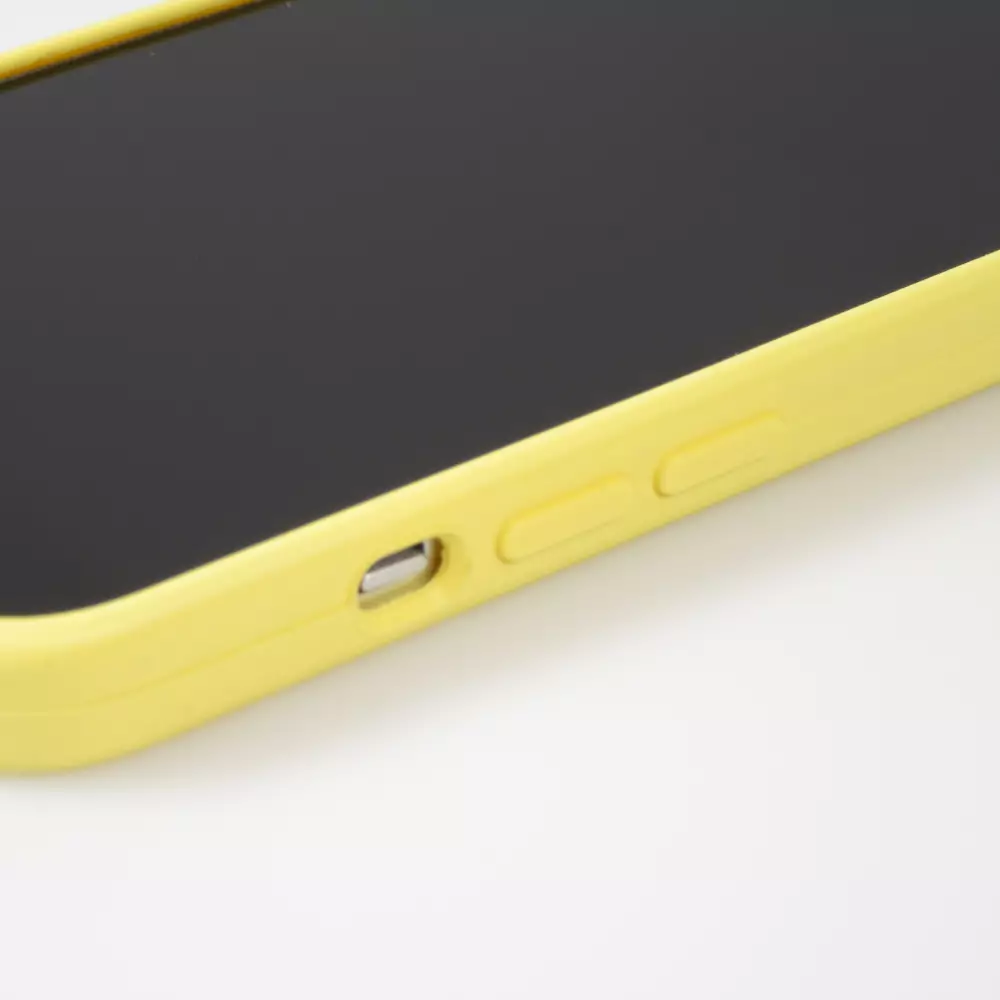 iPhone 13 Case Hülle - Soft Touch - Gelb