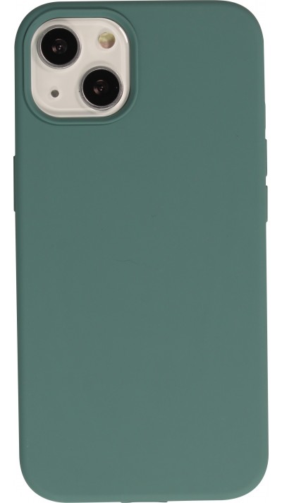 iPhone 15 Plus Case Hülle - Soft Touch - Dunkelgrün