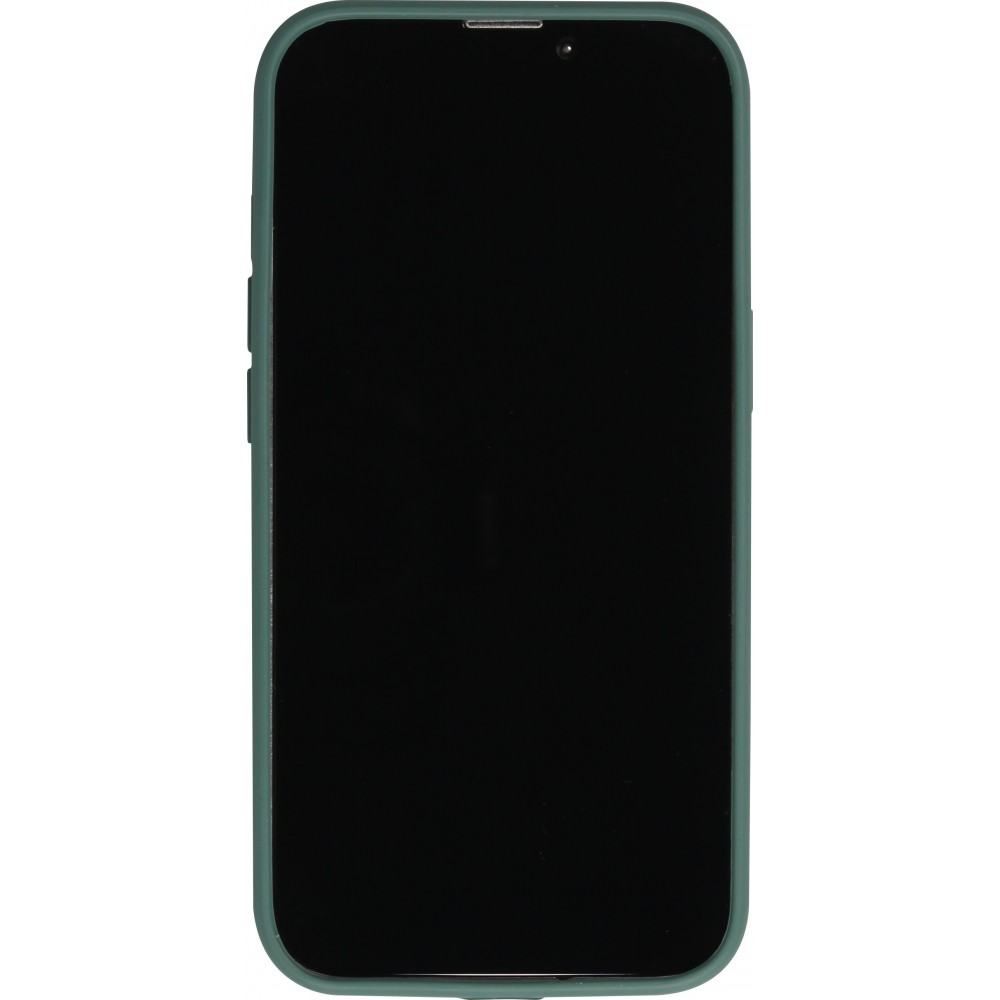 iPhone 14 Case Hülle - Soft Touch - Dunkelgrün