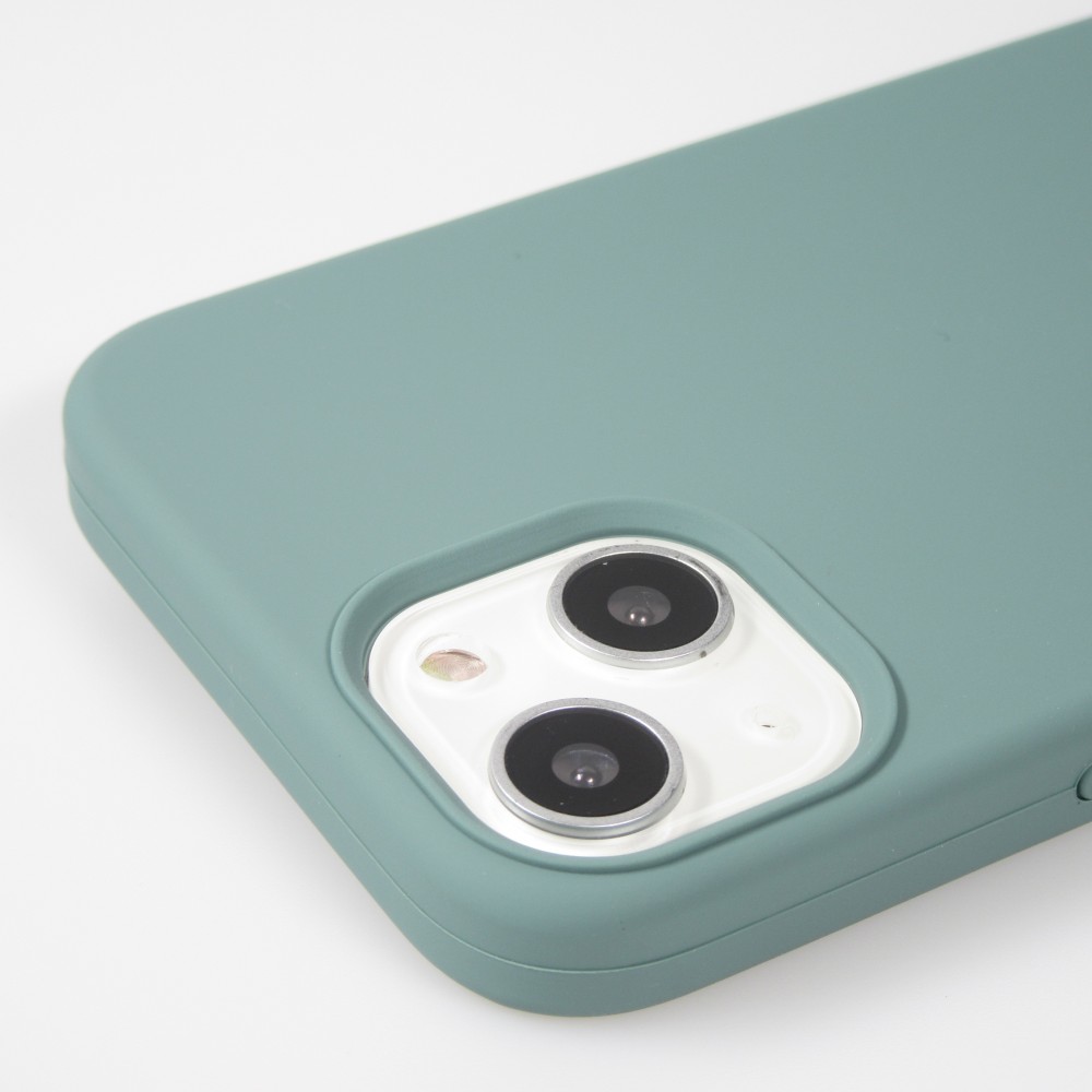 iPhone 14 Case Hülle - Soft Touch - Dunkelgrün