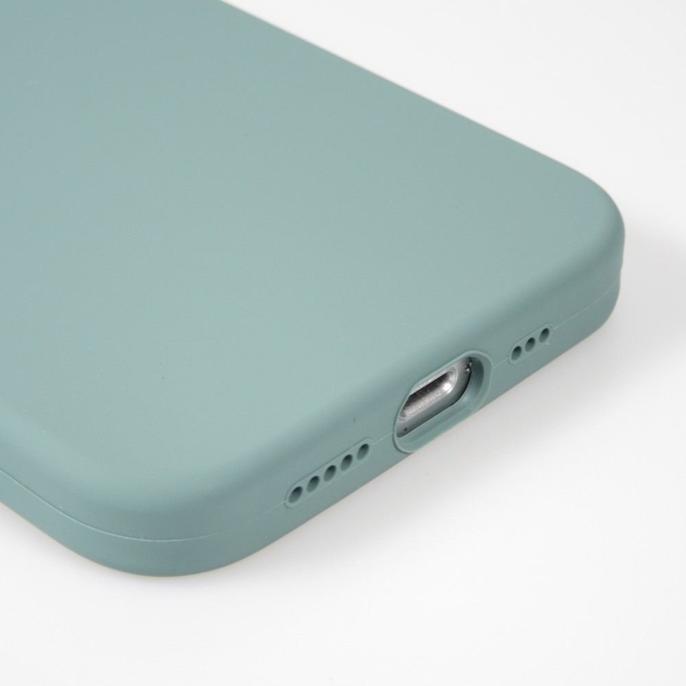 iPhone 14 Case Hülle - Soft Touch - Dunkelgrün