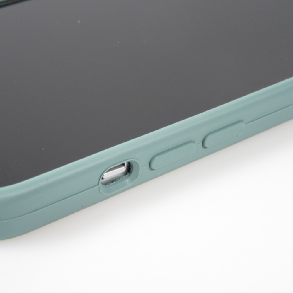 iPhone 14 Case Hülle - Soft Touch - Dunkelgrün